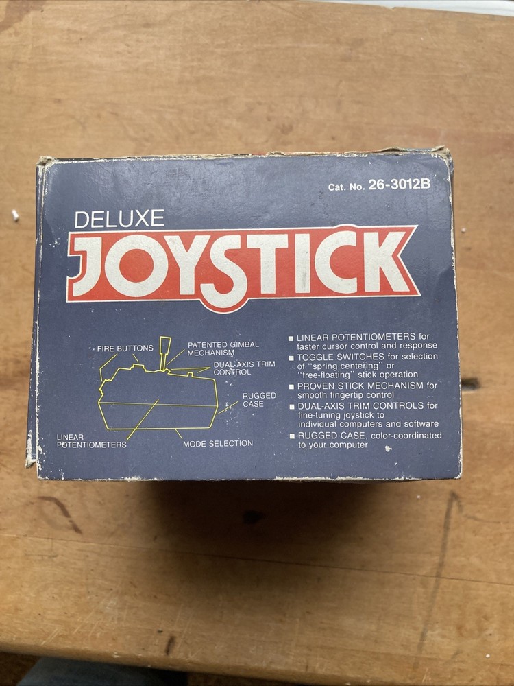 Tandy Deluxe Joystick Cat No. 26-3012B