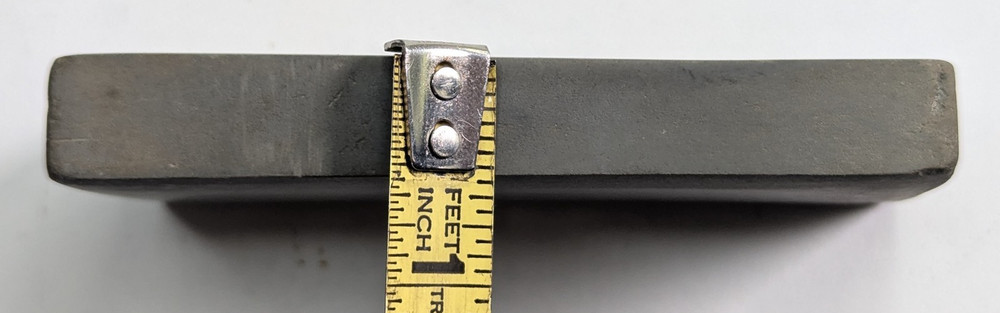 vintage used sharpening stone maybe natural