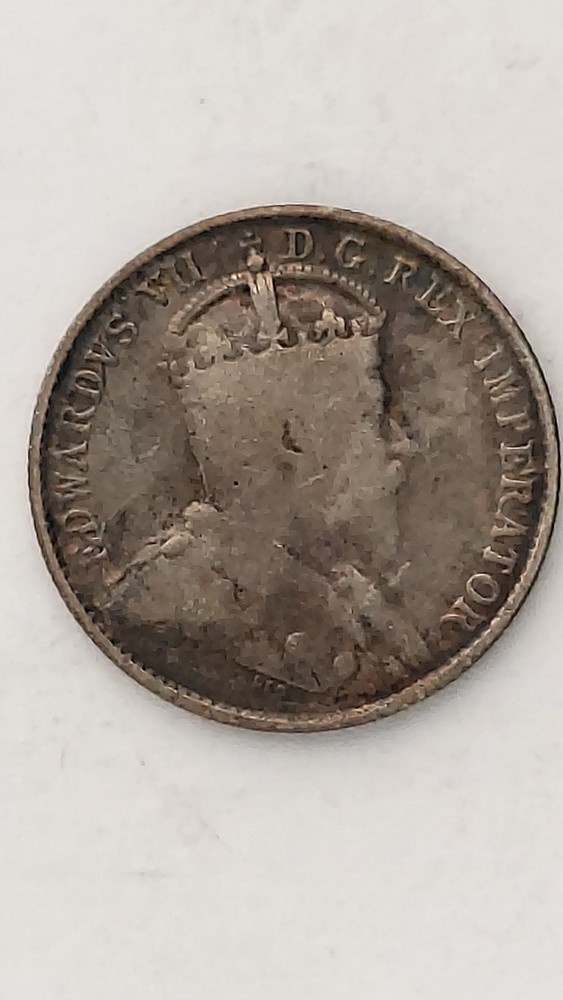 1906 Canada, 5 Cent Silver, .925 Silver