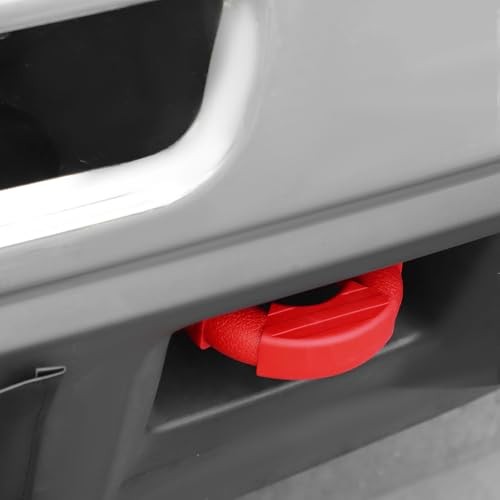 Tow Hook Covers Bumper Tow Hook Covers Protector Cover Exterior Red