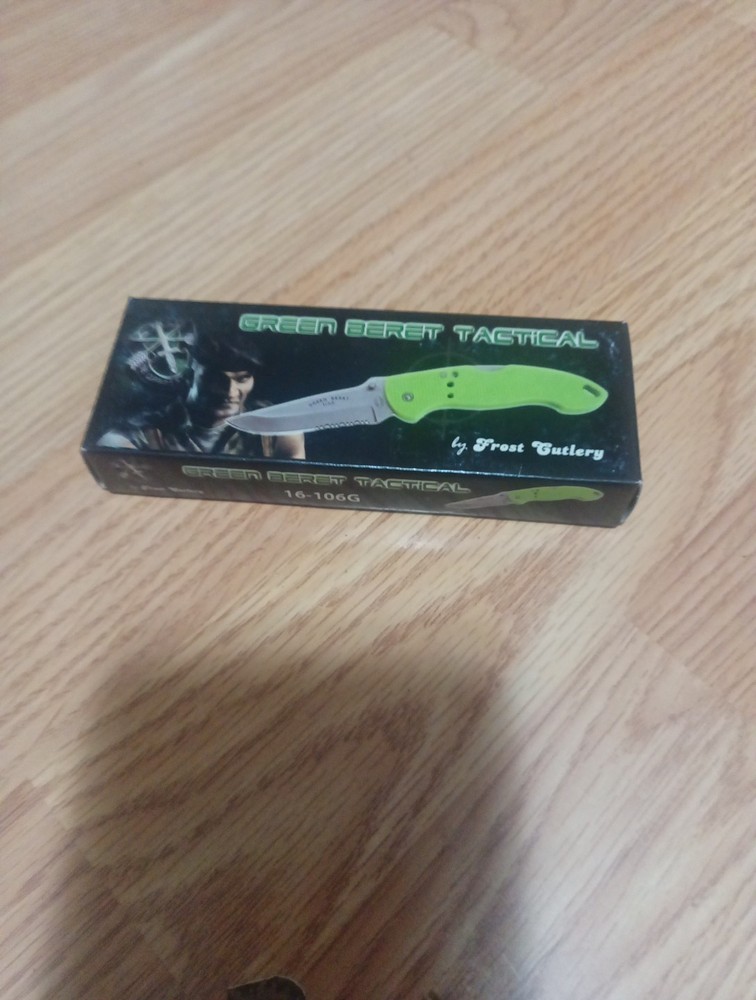 Green Berrete knife