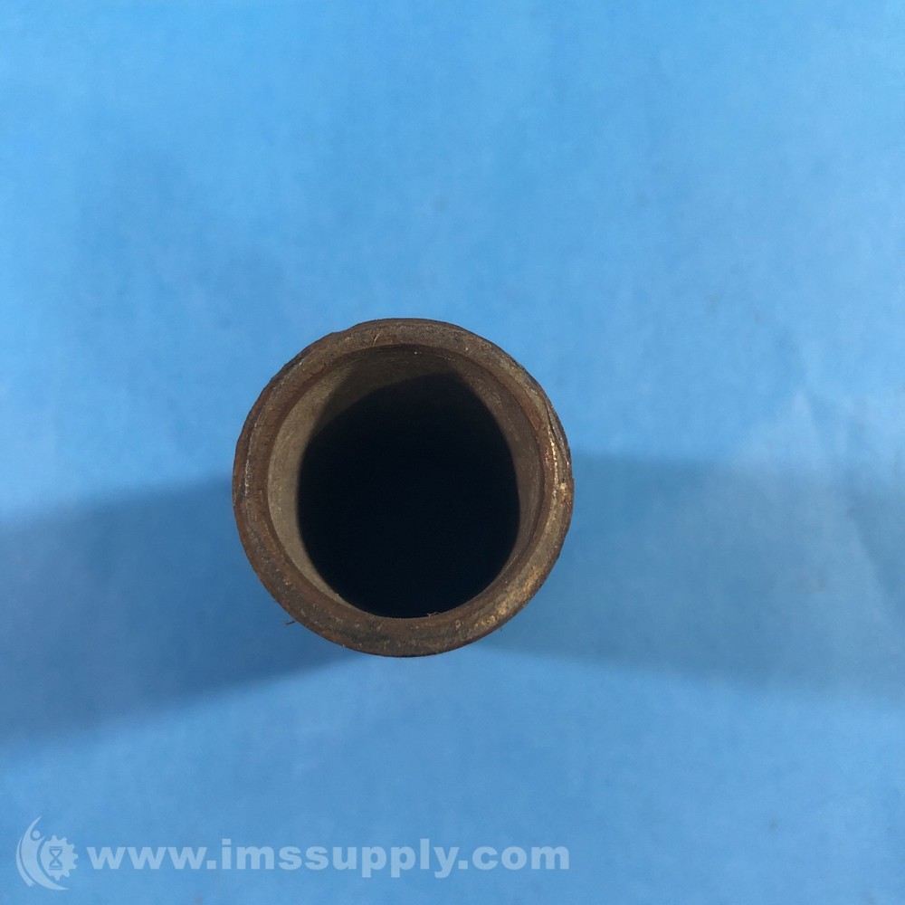 Double Ended Partially Threaded Nipple Pipe, 3'' LG USIP