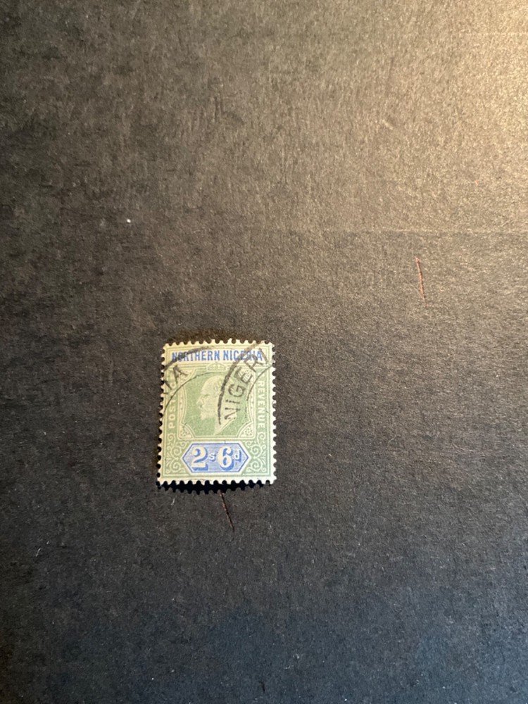Northern Nigeria Scott #17 used