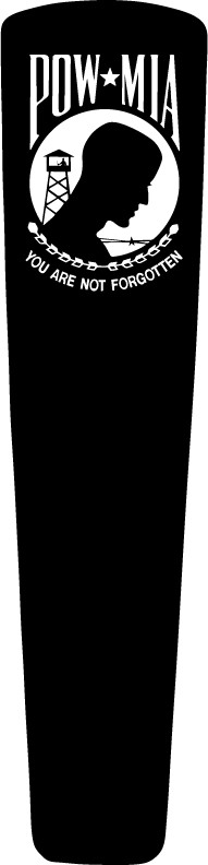 POW/MIA Dash Panel Insert. 21+ Street Glide & 21+ Road Glide.