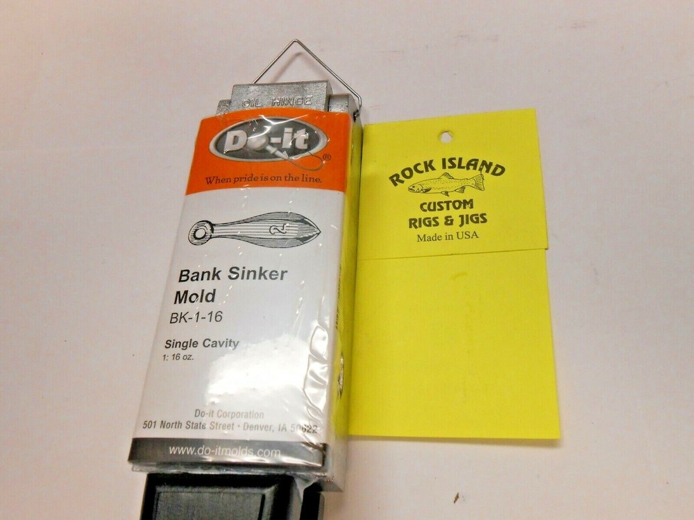 1167 Do-It Bank Sinker Mold 16 oz