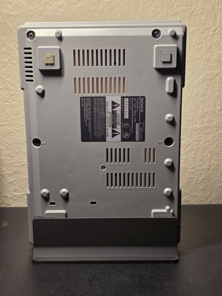 Sony PlayStation PS1 Vertical Display Stand – Console Display Holder Space Saver