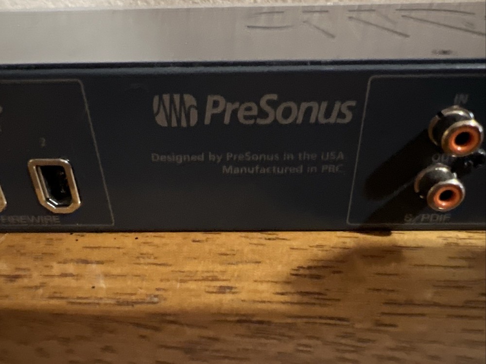 PreSonus FIRESTUDIO Project Digital 10X10 FireWire Recording Interface Mixer