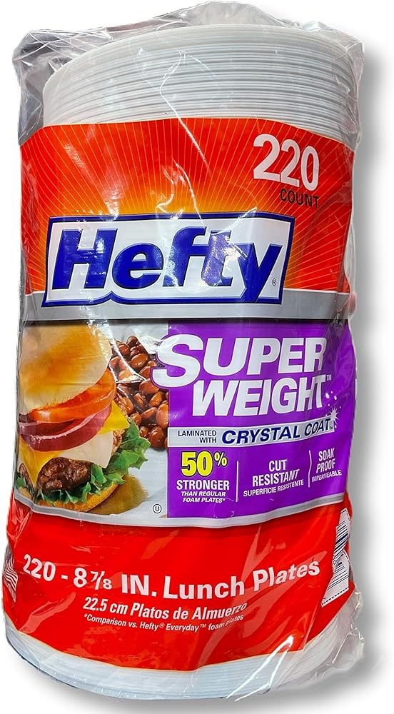 Super Weight 8 7/ Fo Plate, 220-count