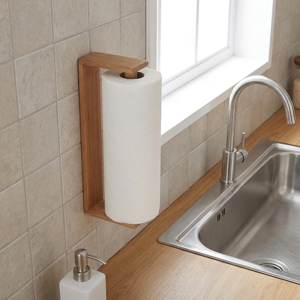 Wall-Mount Paper Towel Holder