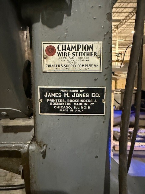 Champion Model A Book Stitcher
