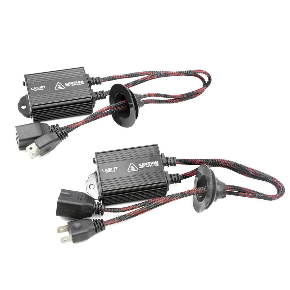 LASFIT H7 LED Bulbs Canbus Decoder Error Free Warning Canceller Anti Flicker