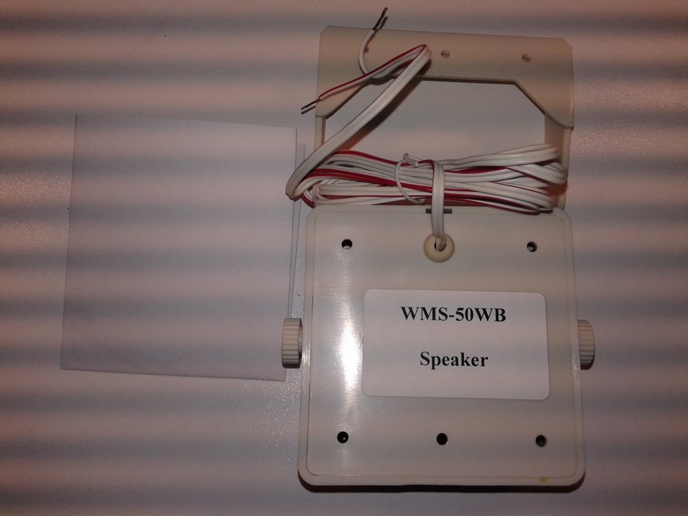 External Speaker with Mounting Bracket - MG WMS-50WB