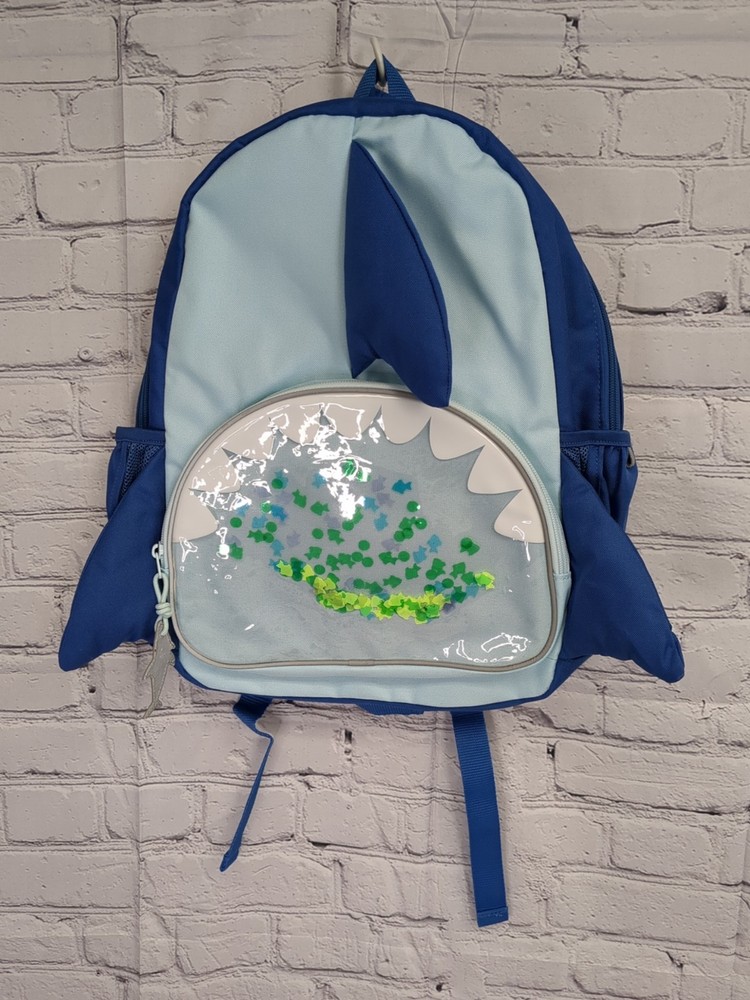 Youth Kids Backpack NWT Cat & Jack Shark