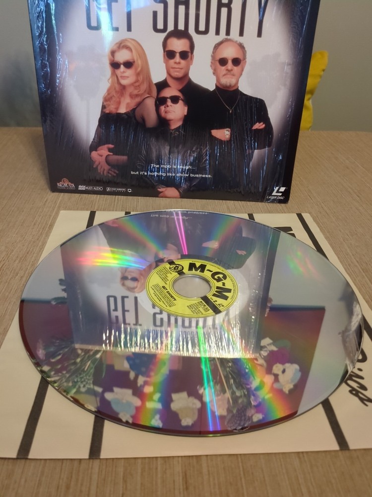 LASERDISC NTSC - GET SHORTY. FREE POST