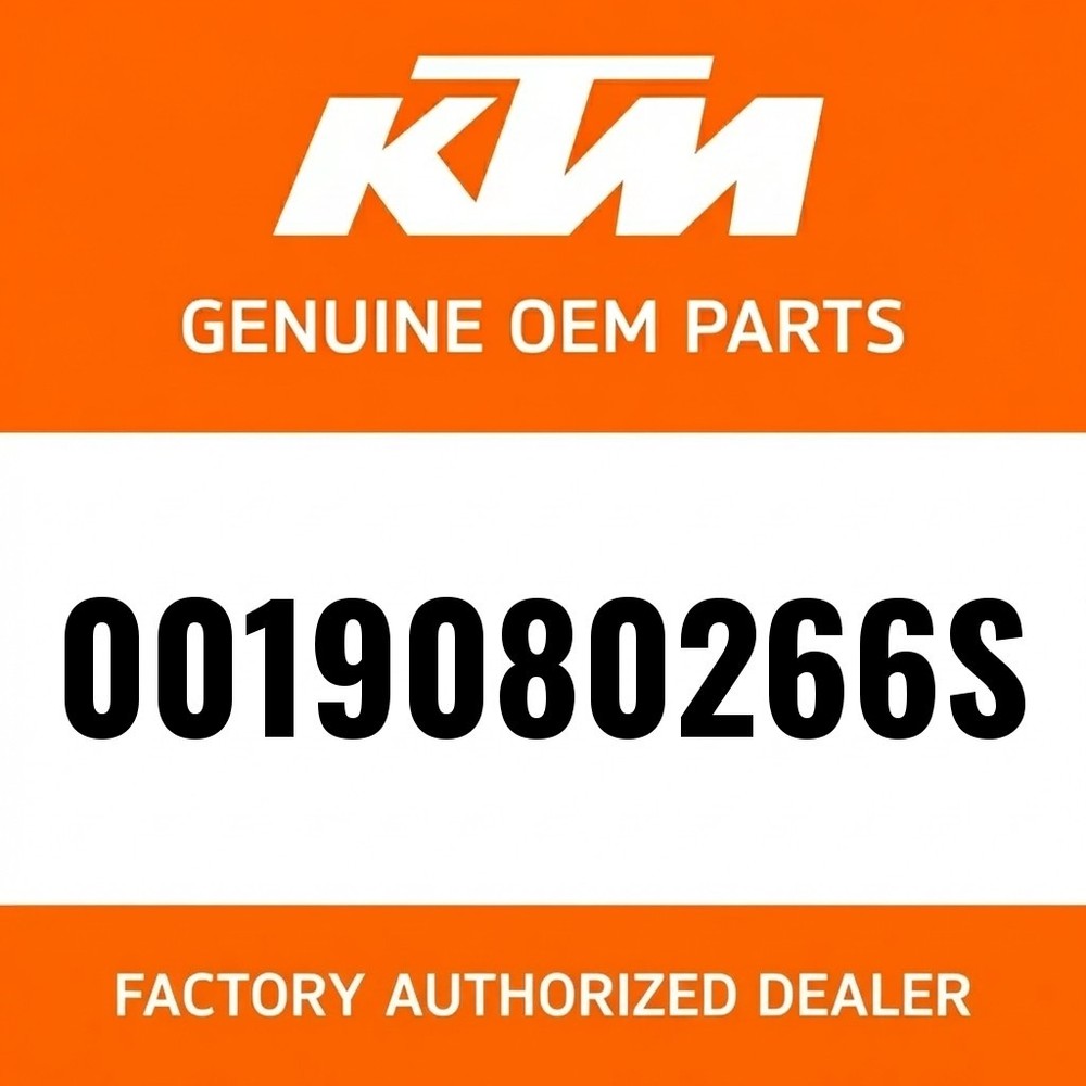 KTM 0019080266S - Countersunk Screw ISA 45 M8X26