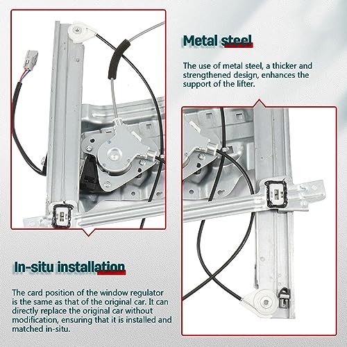 Power Window Regulator Driver Side Front Left 2004-2012 for Mitsubishi Galant