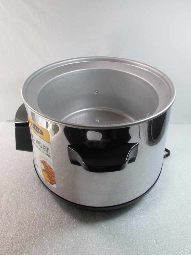 Bella 5 Quart Programmable Stainless Slow Cooker - MD-TD50C - (Replacement Base)