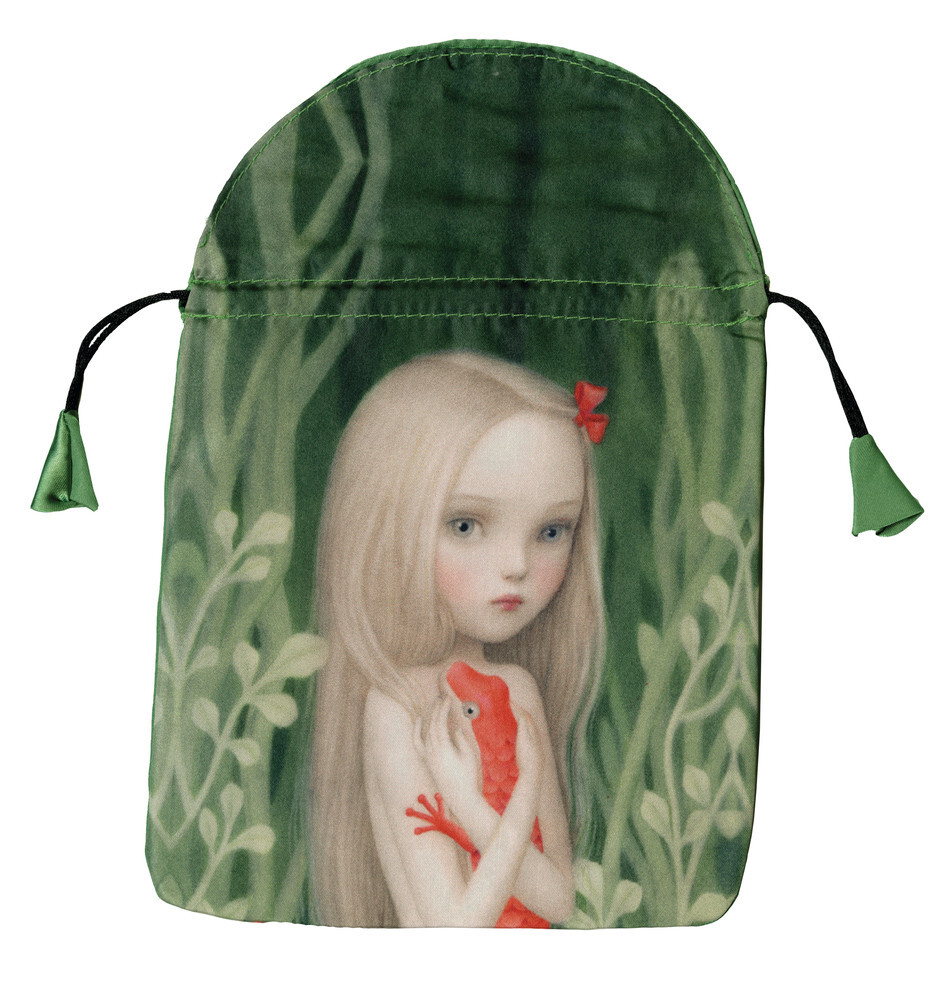 Ceccoli Tarot  Satin Tarot Card Bag Pouch