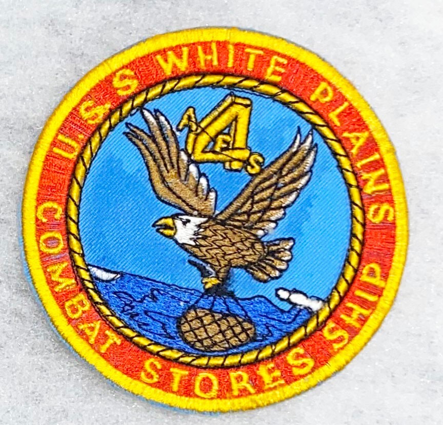 US Navy Theatre Made USS White Plains Patch