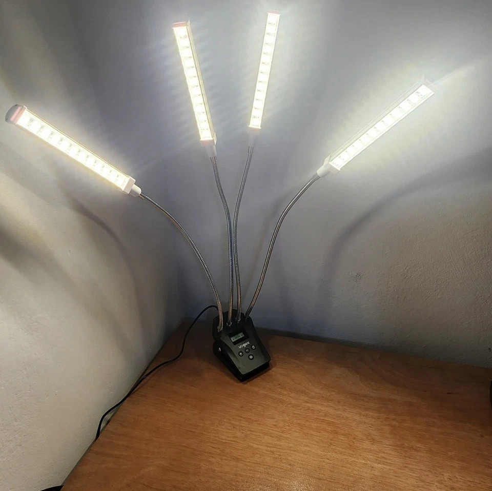 Vogek SP313 LED Grow Light*Full Spectrum*Adjustable Brightness & Timer*