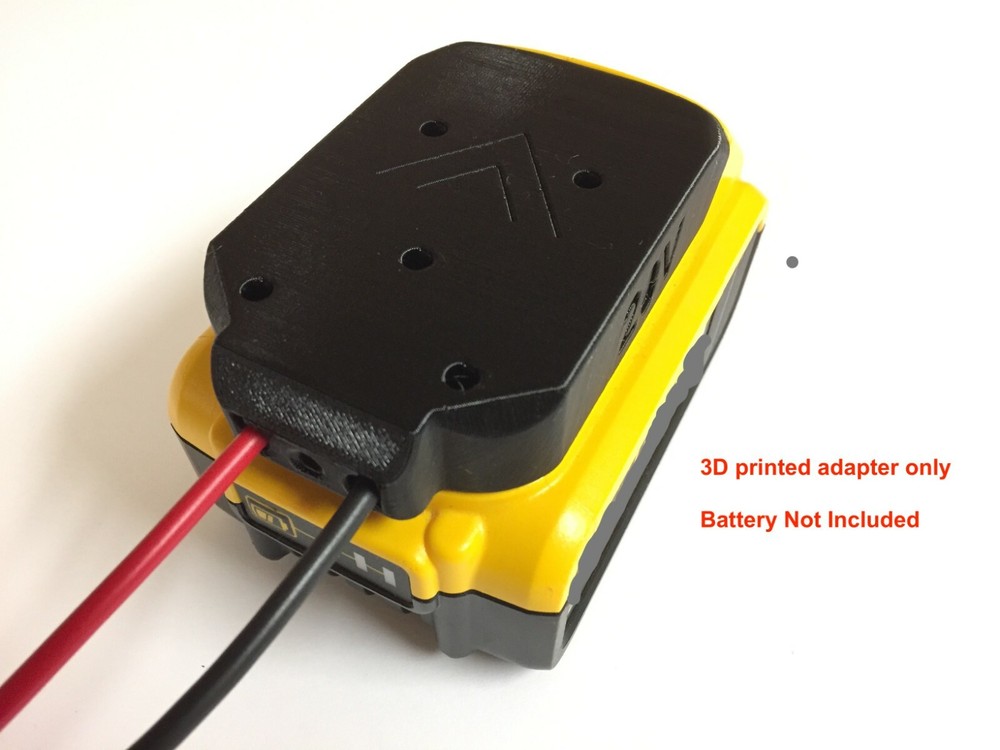 DeWALT 20V Max compatible battery adapter power connector