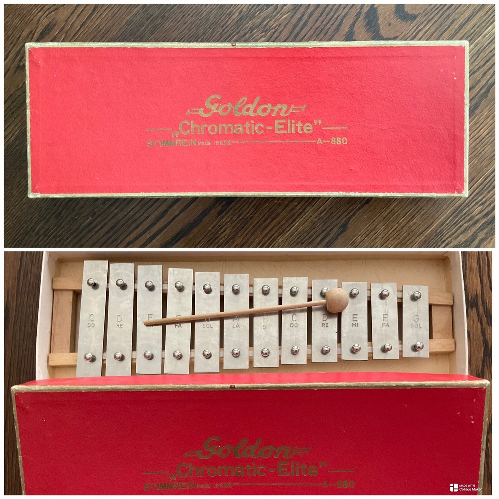Golden Chromatic Elite Xylophone