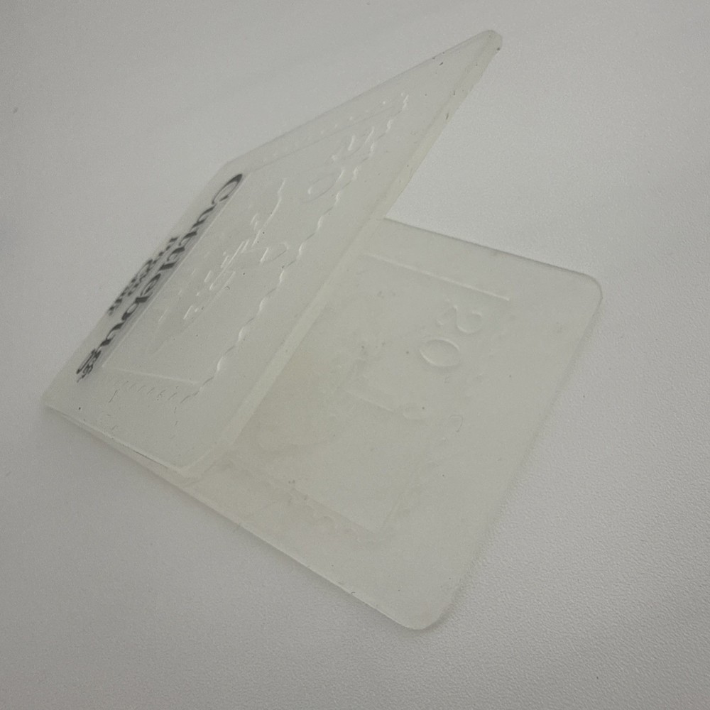 Provo Craft Cuttlebug Birthday Postage Stamp Embossing Folder 2.75x2