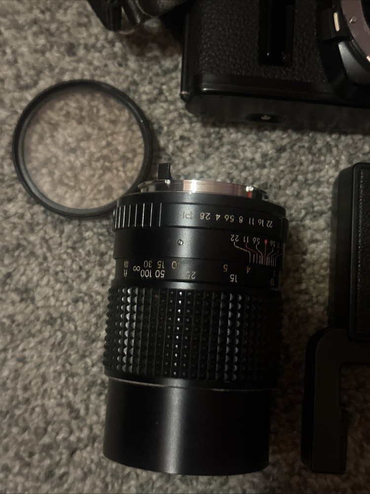 Vintage Camera & Lense with Accessories Untested