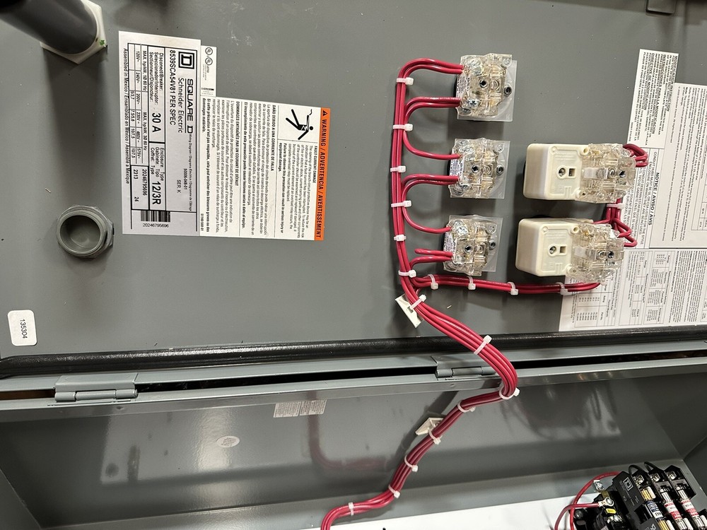 ⚡️8539SCA54V81 Square D AC Combination Motor Starter