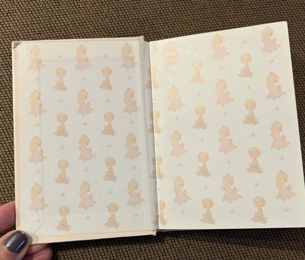 1991 Precious Moments My First Communion Book