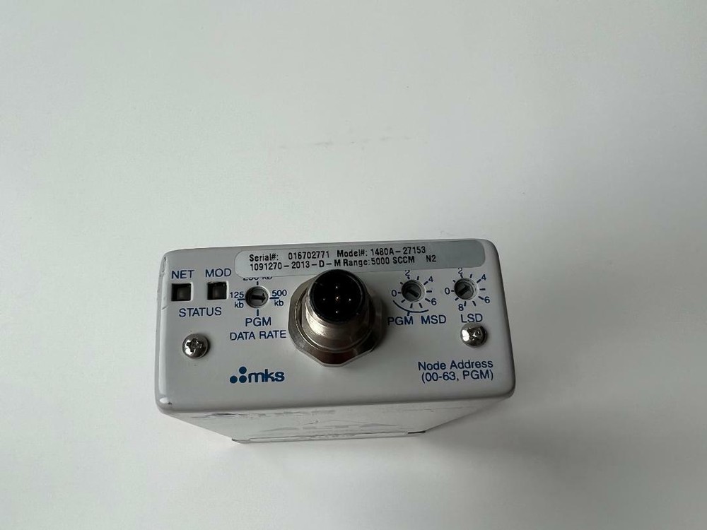 MKS 1480A MASS FLOW CONTROLLER GAS N2 RANGE 5000 SCCM