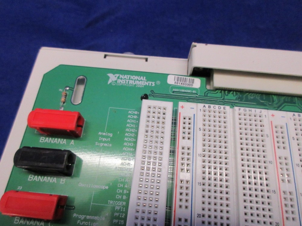 National Instruments NI ELVIS Platform, Prototyping Board, Power Supply - works!