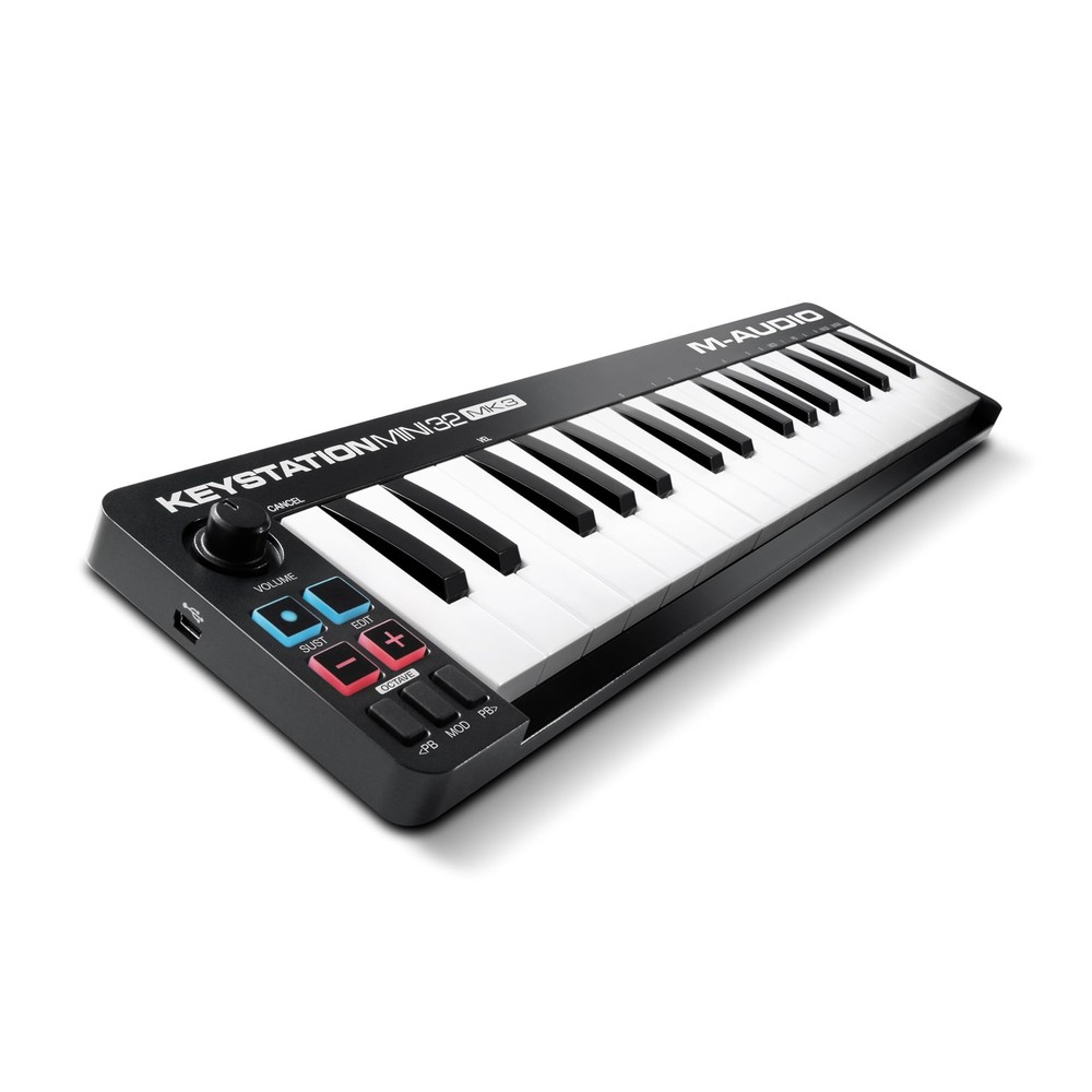 M-Audio, 32-Key Midi Controller, (KEYSTATION MINI MK3) 32 Keys
