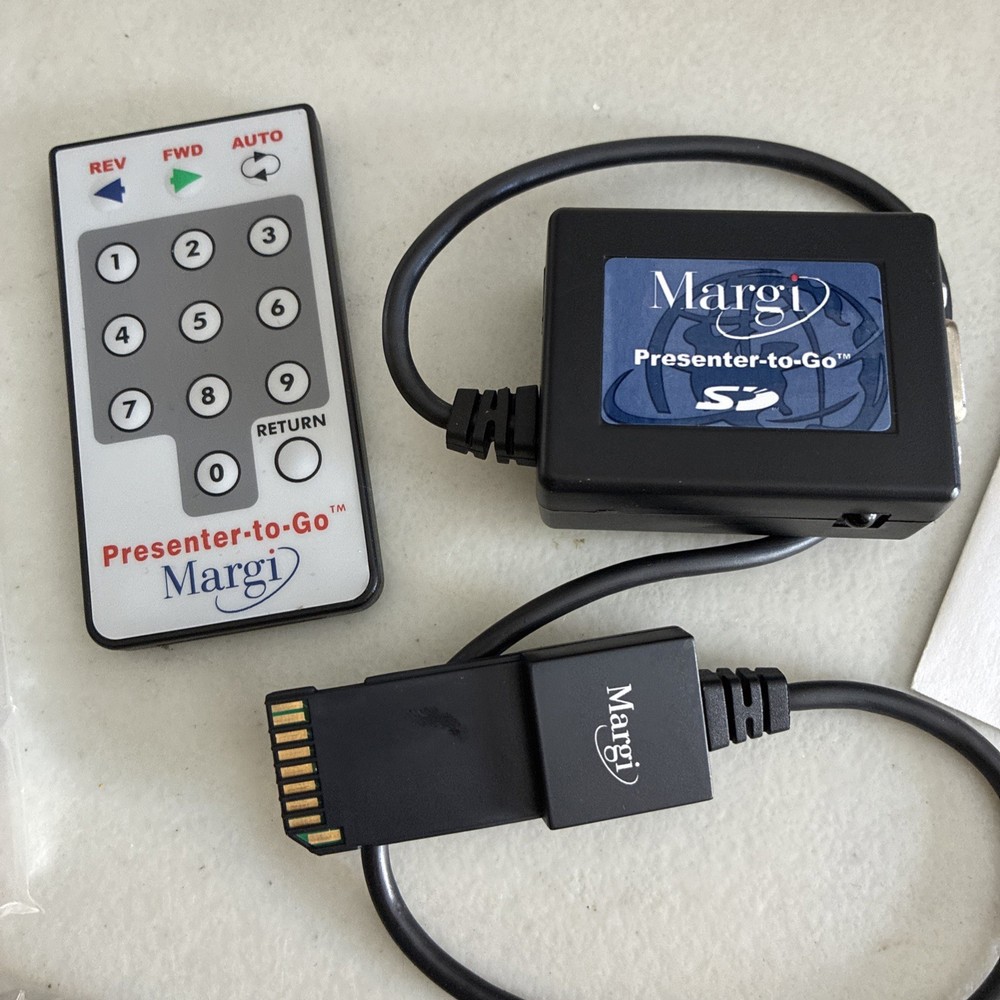 Margi Presenter-to-Go module for Palm OS And PC