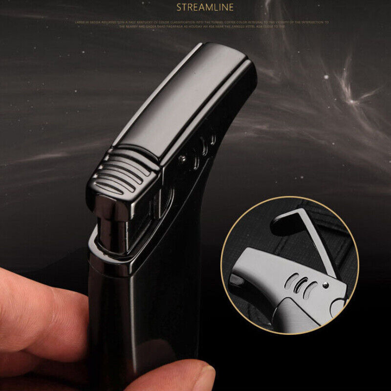 Jet Flame Torch Lighter Kitchen Cigar Adjustable Gun Welding Refillable Butane