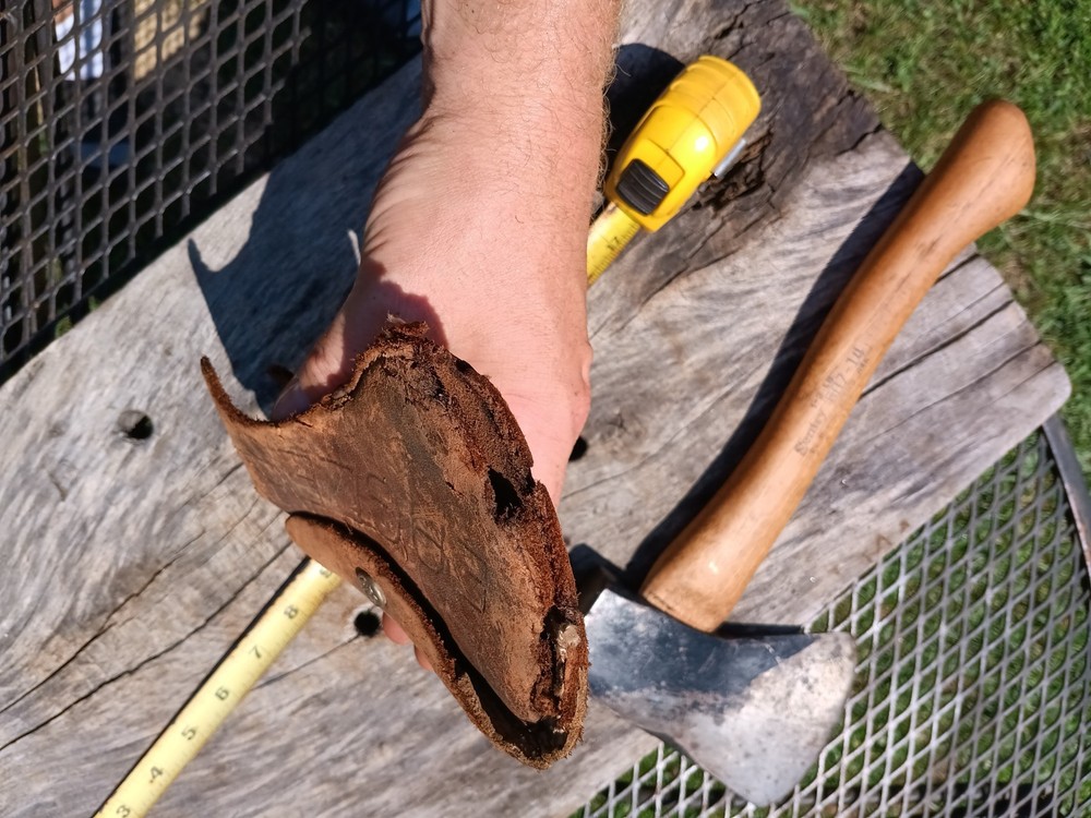 Vintage Plumb National Pattern Hatchet With Handle