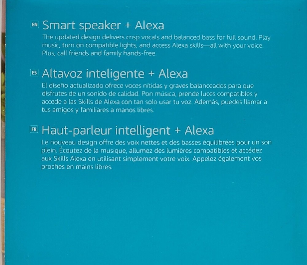 Amazon Echo Dot 4 4th Generation w/ Alexa Voice Media Device Twilight Blue