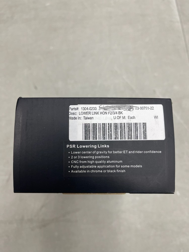 PSR ADJUSTABLE LOWERING LINK, STOCK - 2.00"