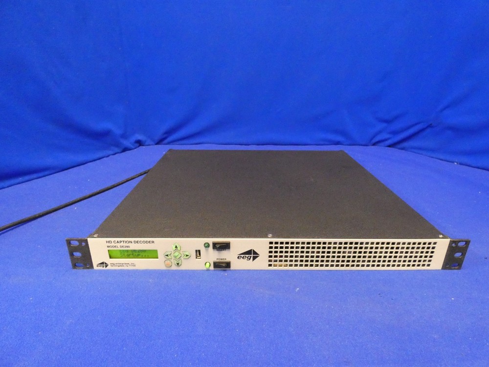EEG DE280 HD Caption Decoder (tested to power on, NO Login, NO Password)