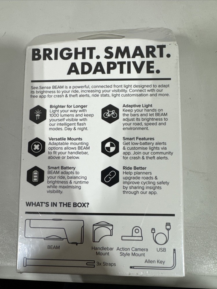 See. Sense Beam Headlight