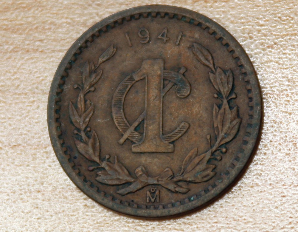1941 Mexico 1 Centavo
