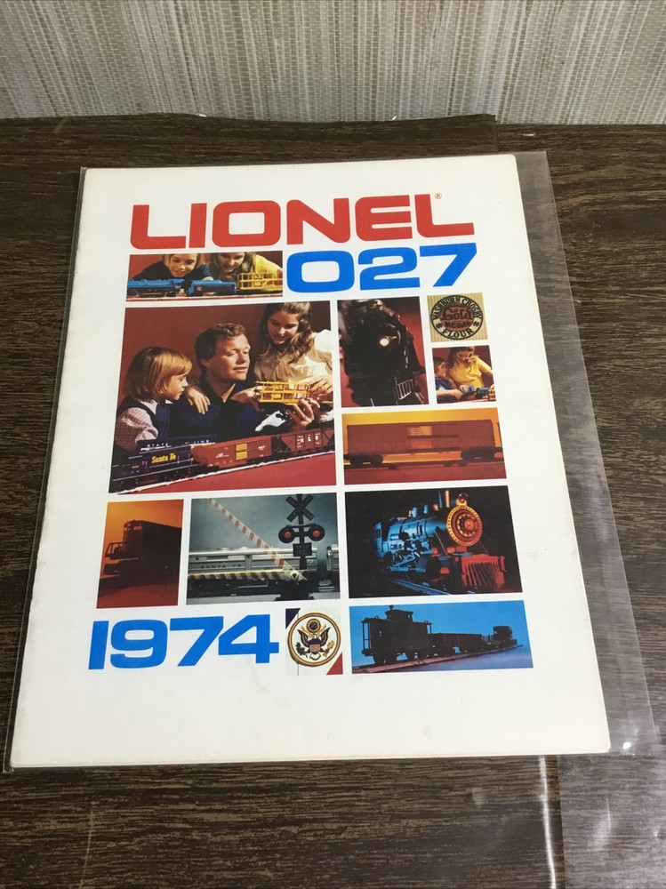 1974 LIONEL TRAINS CONSUMER CATALOG ORIGINAL PACKAGING