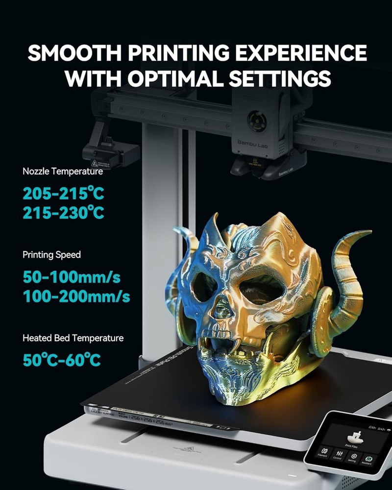 SUNLU PLA 3D Printer Filament Bundle 1.75mm 4 Pack 1kg Total Vacuum Sealed