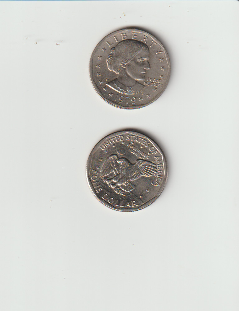1979 P Susan B. Anthony Dollar