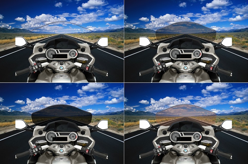 Triumph Rocket 3 R / GT (2019-2025) Tall Touring Screen Windscreen Windshield