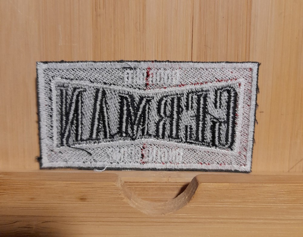 German Engineering Patch 10x5cm Rectangle Iron-On Tuning Decal