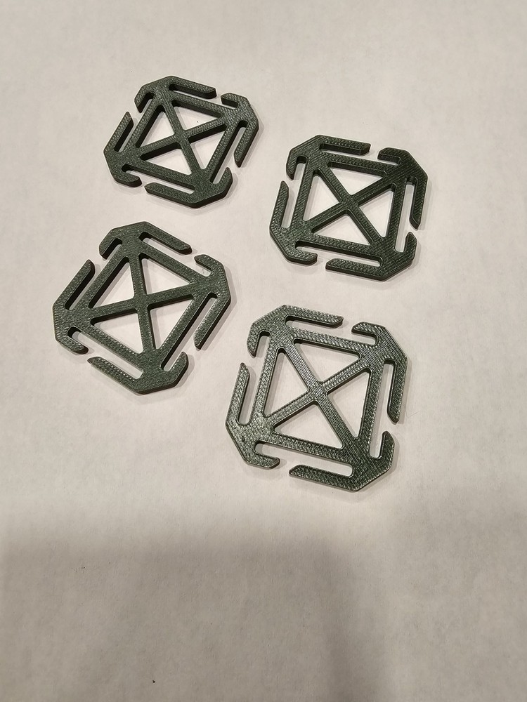 MOLLE Solid Pivot Clips - Pack Of 4