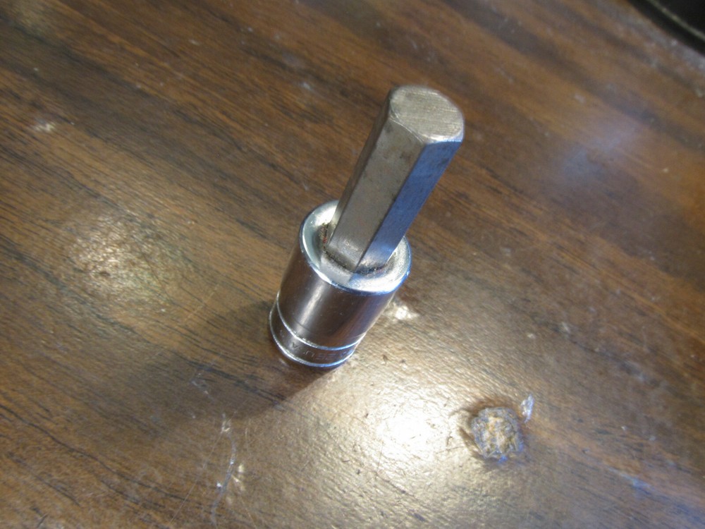 1995 Snap on FA12E 3/8" Drive SAE 3/8 Standard Hex Bit Socket Driver USA
