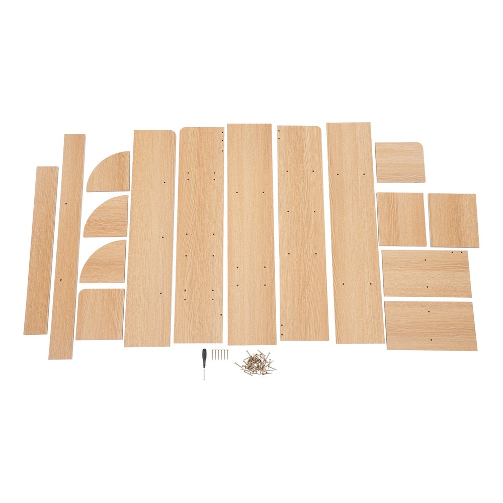 Storage Rack, Desktop Storage Rack, Desk Bookshelf Organizer Load Capacity: 3kg