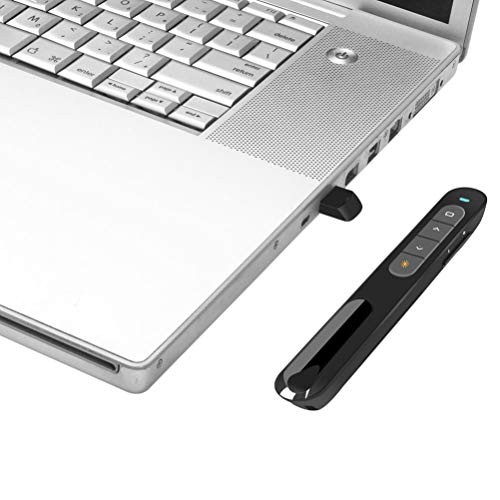 Wireless Presenter, Hyperlink Volume Control Presentation Clicker RF Classic